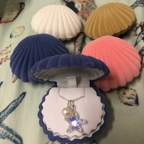 Freshwater Pearl&Swarovski Necklace & Earring SET - Picture 8 of 8